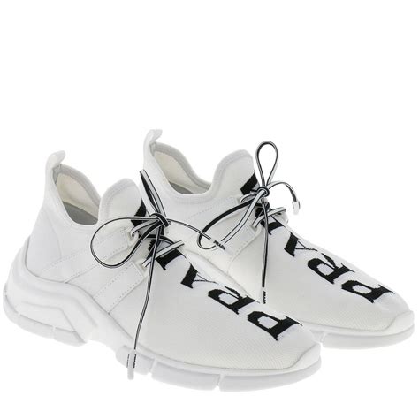 white prada shoes|prada shoes for women flats.